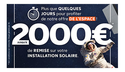 Installation photovoltaïque par EDF ENR
