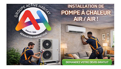 Pompe à chaleur Air/Air - Groupe Active Habitat