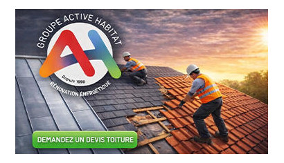 Rénovation toiture - Groupe Active Habitat