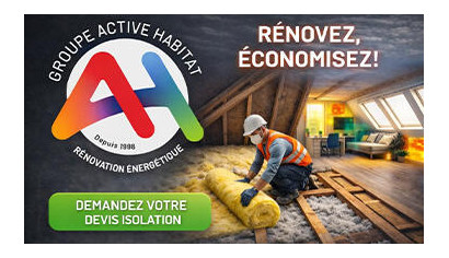 Isolation des combles - Groupe Active Habitat