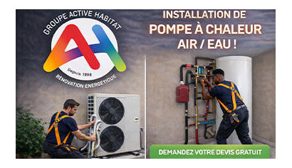 Pompe à chaleur Air/Eau - Groupe Active Habitat