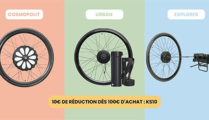 Roues vélos électriques